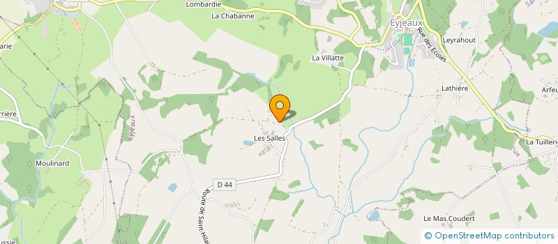 localisation de l'entreprise L.P.C HOLDING à EYJEAUX