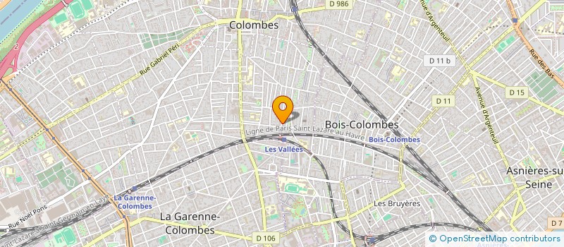 localisation de l'entreprise L&P CLEAN à COLOMBES