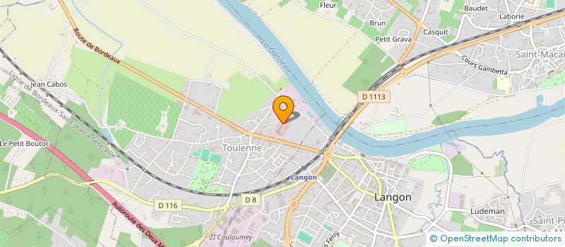 localisation de l'entreprise L.P.D.G  TOULENNE