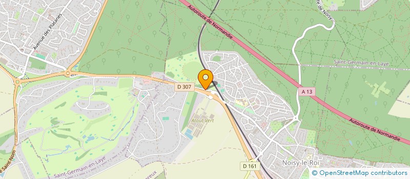 localisation de l'entreprise L.P.EVENTS  NOISY-LE-ROI