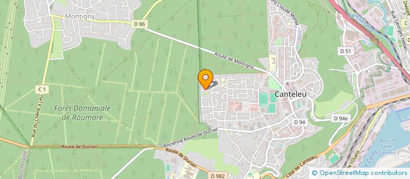 localisation de l'entreprise L.P. INVESTS  CANTELEU