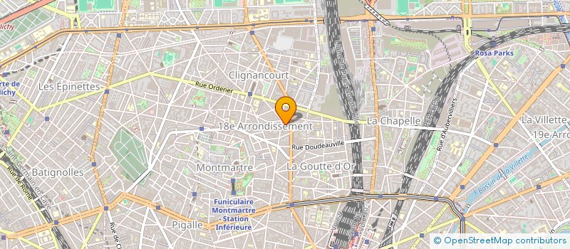 localisation de l'entreprise L.P.J. AMENAGEMENT  PARIS