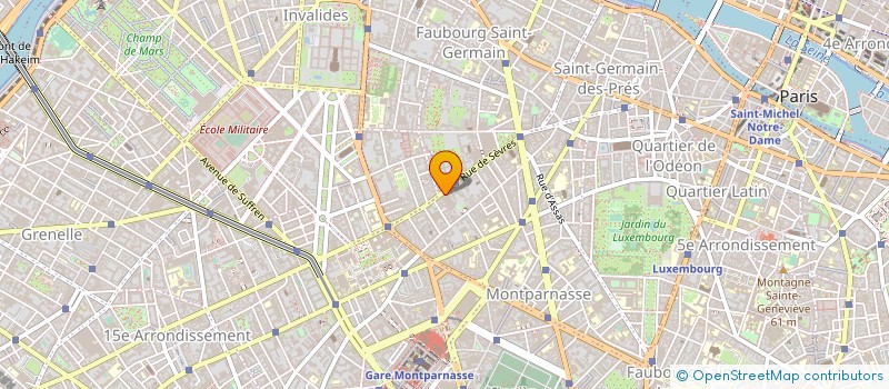 localisation de l'entreprise L.P.O. LES PEINTRES OUVRIERS à PARIS