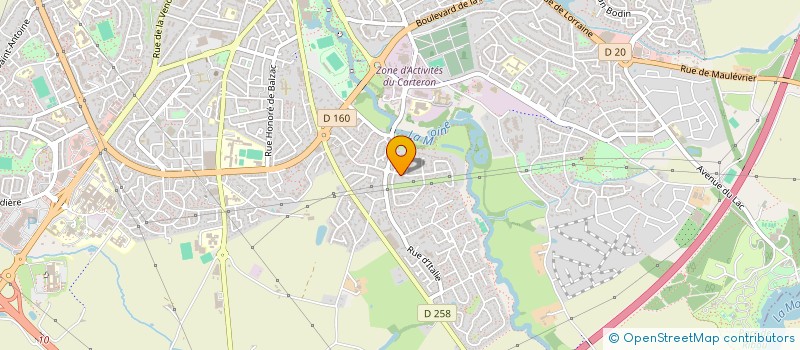 localisation de l'entreprise L-P&P à CHOLET