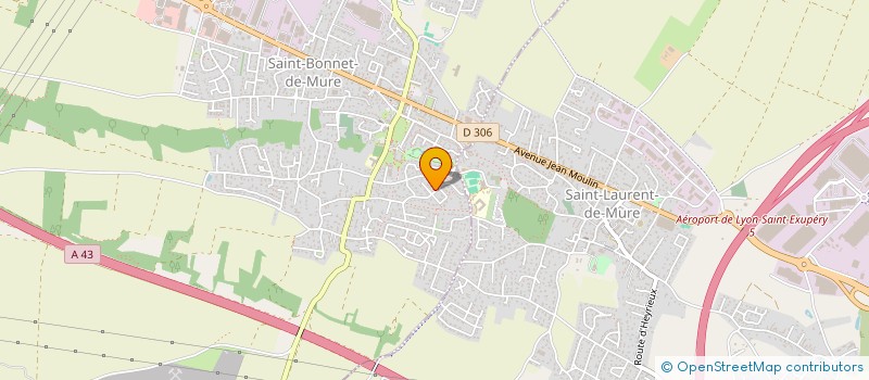 localisation de l'entreprise L P R LE PLOMBIER RHONALPIN  SAINT-BONNET-DE-MURE