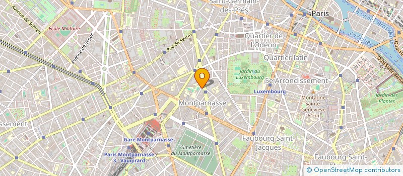 localisation de l'entreprise L.P.S  PARIS