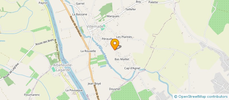 localisation de l'entreprise L.P.S. AFFUTAGE à VILLEMADE