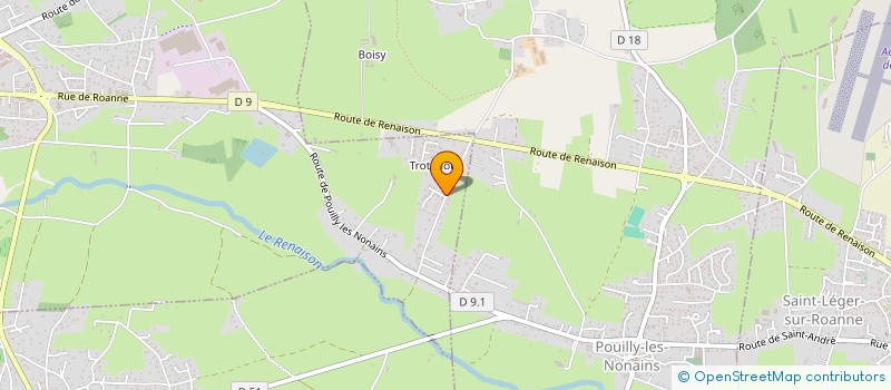 localisation de l'entreprise L.P.S. LIONEL PRESTATIONS DE SERVICES  RENAISON