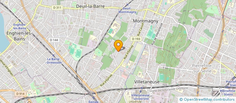 localisation de l'entreprise L P SCI  MONTMAGNY