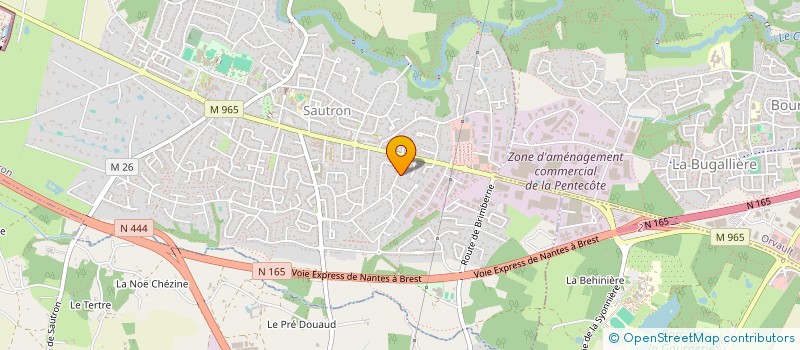 localisation de l'entreprise L.P.V.O. à SAUTRON