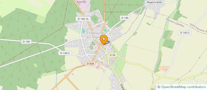 localisation de l'entreprise L.P.V.O. à CHATEAUNEUF-EN-THYMERAIS
