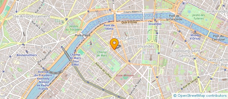 localisation de l'entreprise L PARIS  PARIS