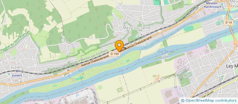 localisation de l'entreprise L.PATRIMO  MEZY-SUR-SEINE