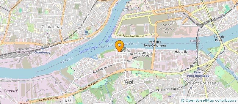 localisation de l'entreprise L. PAYSAGE à REZE