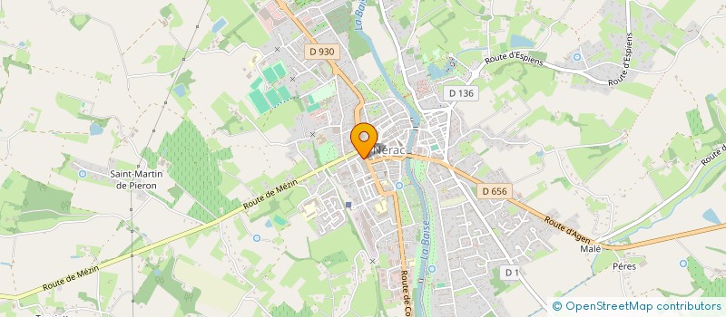 localisation de l'entreprise L PC NERAC  NERAC