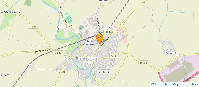 localisation de l'entreprise L'PEINTURE à MAGNY