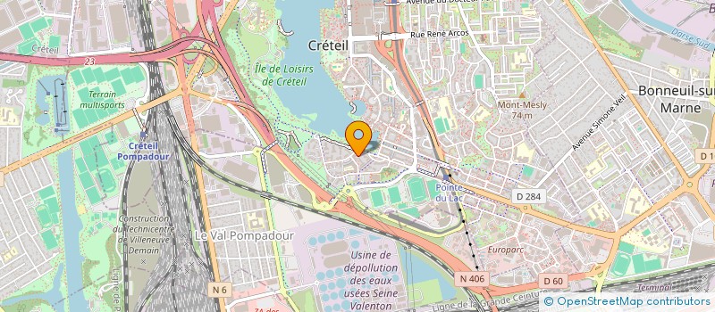 localisation de l'entreprise L PERFORMANCE  CRETEIL