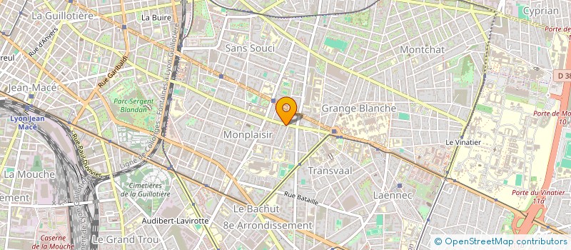 localisation de l'entreprise L PERLE BEAUTE à LYON