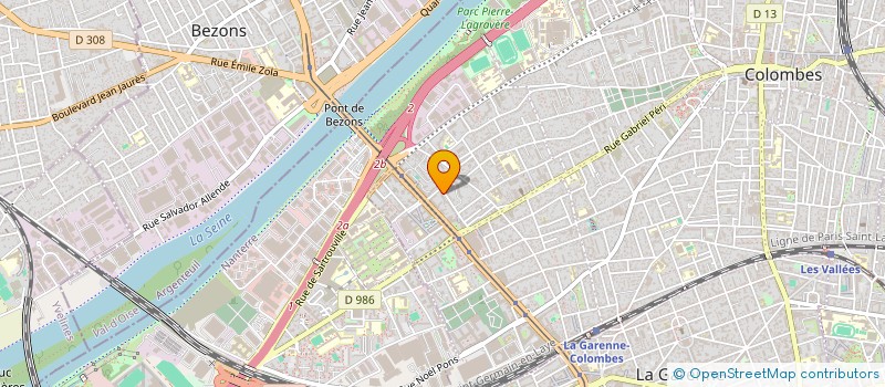 localisation de l'entreprise L PLURIEL EVENTS à COLOMBES