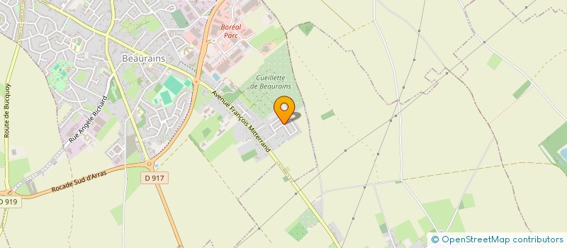 localisation de l'entreprise L PRO GOUTTIERES ALU à BEAURAINS