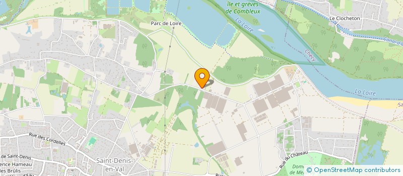 localisation de l'entreprise L PROJET  SAINT-DENIS-EN-VAL
