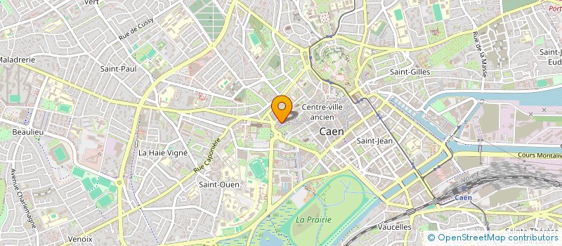 localisation de l'entreprise L PROSPECT à CAEN