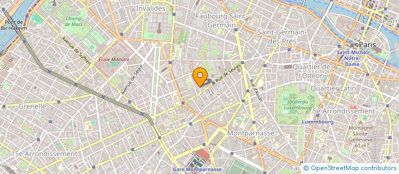 localisation de l'entreprise L PSY  PARIS