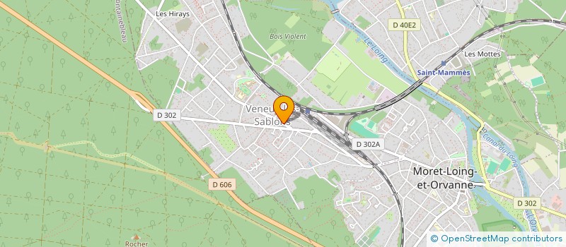 localisation de l'entreprise L&Q  MORET-LOING-ET-ORVANNE