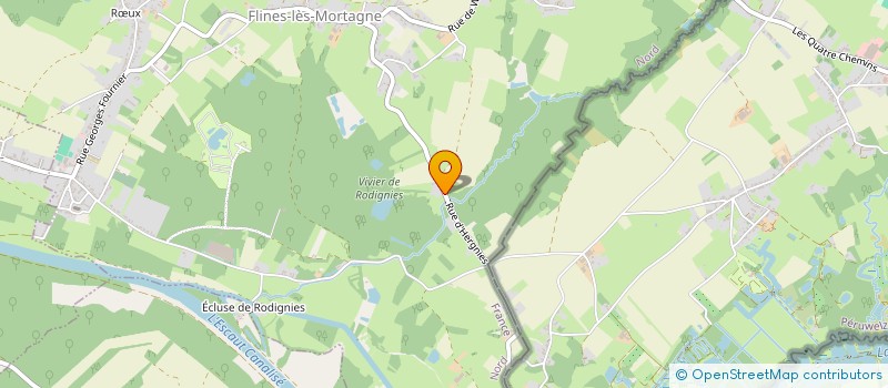 localisation de l'entreprise L.Q SOUDAGE  FLINES-LES-MORTAGNE
