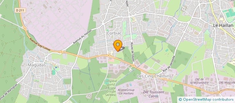 localisation de l'entreprise L.Q.V. INVESTISSEMENTS  SAINT-MEDARD-EN-JALLES