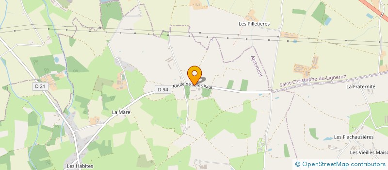 localisation de l'entreprise L&R  COMMEQUIERS