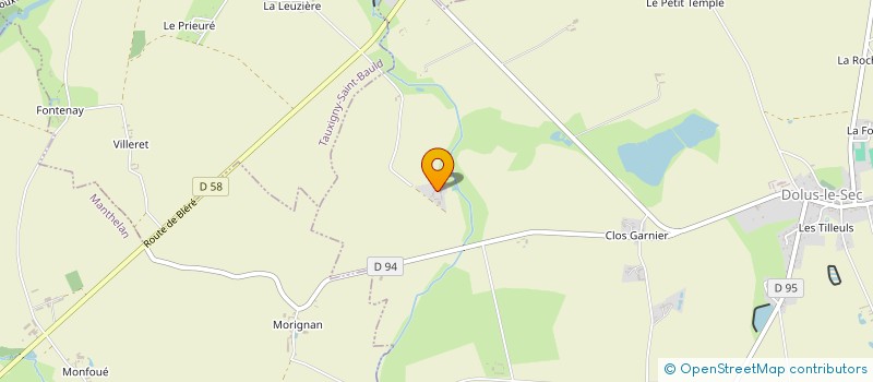 localisation de l'entreprise L.R.  DOLUS-LE-SEC