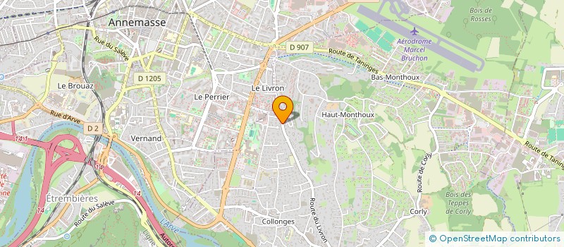 localisation de l'entreprise L&R  VETRAZ-MONTHOUX