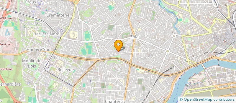 localisation de l'entreprise L+R ARCHITECTURE  SAINT-NAZAIRE