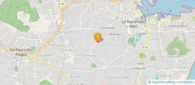 localisation de l'entreprise L&R AZUR à LA SEYNE-SUR-MER
