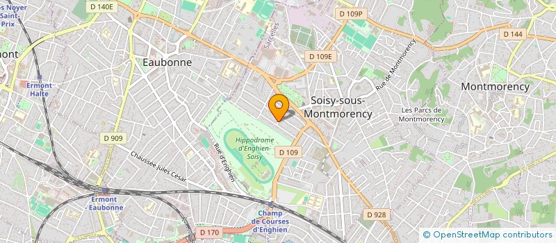 localisation de l'entreprise L.R.B. à SOISY-SOUS-MONTMORENCY
