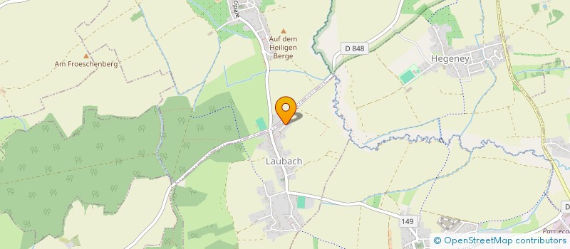 localisation de l'entreprise L R CONSULTING  LAUBACH