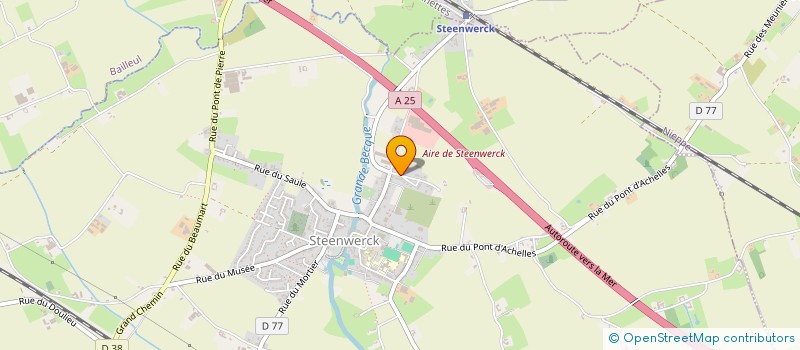 localisation de l'entreprise L R D  STEENWERCK