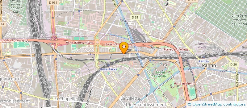 localisation de l'entreprise L.R.D. S.A.S.  PARIS