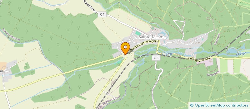 localisation de l'entreprise L.R.D SARL  SAINTE-MESME