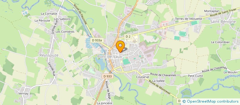 localisation de l'entreprise L'R DE RIEN à PONT-DE-VAUX
