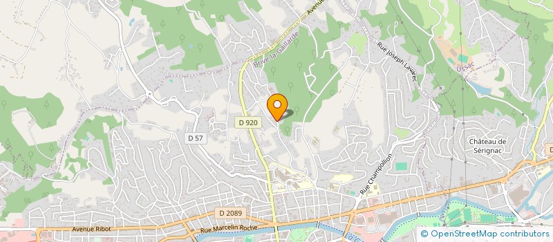 localisation de l'entreprise L'R DES CRETES  BRIVE-LA-GAILLARDE