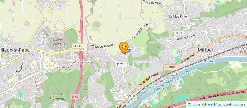 localisation de l'entreprise L' R DU BATIMENT  NEYRON