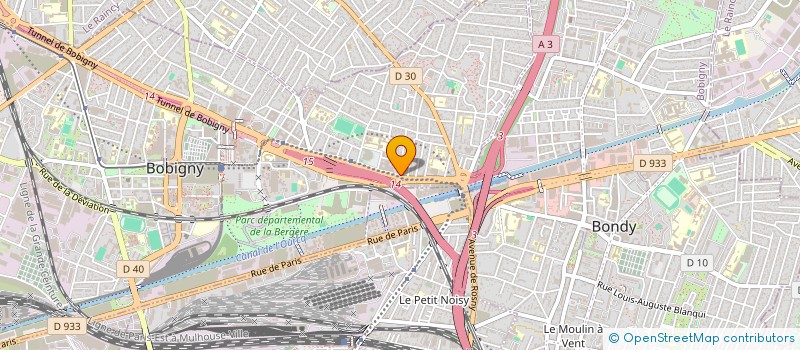 localisation de l'entreprise L-R EXPO  BOBIGNY