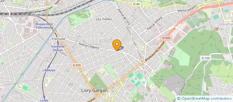 localisation de l'entreprise L.R.I. à LIVRY-GARGAN