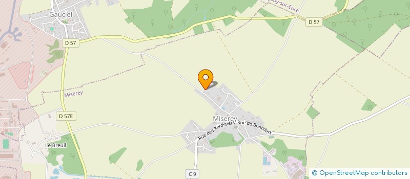 localisation de l'entreprise L&R IMMO  MISEREY