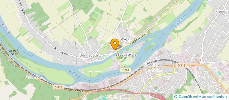 localisation de l'entreprise L&R IMMO  BENNECOURT