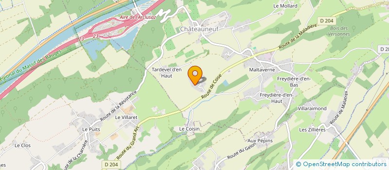 localisation de l'entreprise L&R INVEST  CHATEAUNEUF