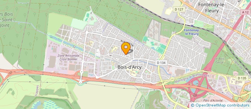 localisation de l'entreprise L.R. ISOLATION à BOIS-D'ARCY