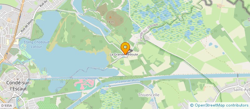 localisation de l'entreprise L.R.M. à CONDE-SUR-L'ESCAUT